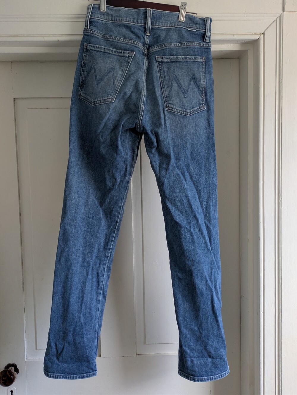 Mother "High Waisted Double Hiker Skip" Denim Jeans 28 - Picture 2 of 7